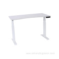 Computer Ergonomic Dual Motor Adjust Electric White Table